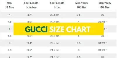 gucci 3100 s taille|Gucci size chart 2022.